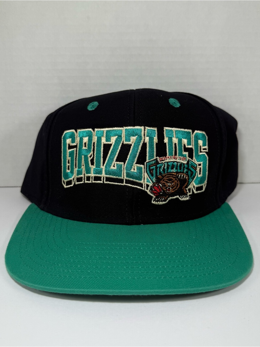 Vancouver Grizzlies NBA Adidas Hardwood Classics Snapback Hat Cap Black Retro